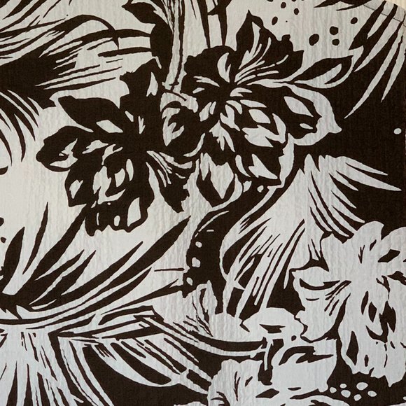 🎉HP🎉 Crinkle Tank Top SZ Petite L Tropical Floral Scoop Neck, Layered-look EUC - Picture 11 of 14